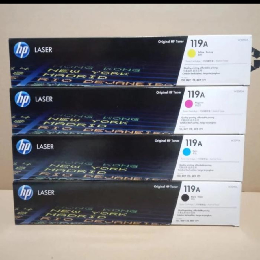 Toner Printer Hp Original 119A Yellow