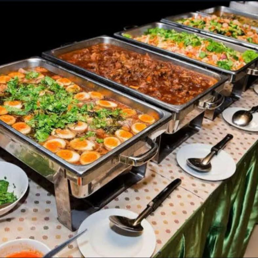 Nasi Prasmanan Biasa