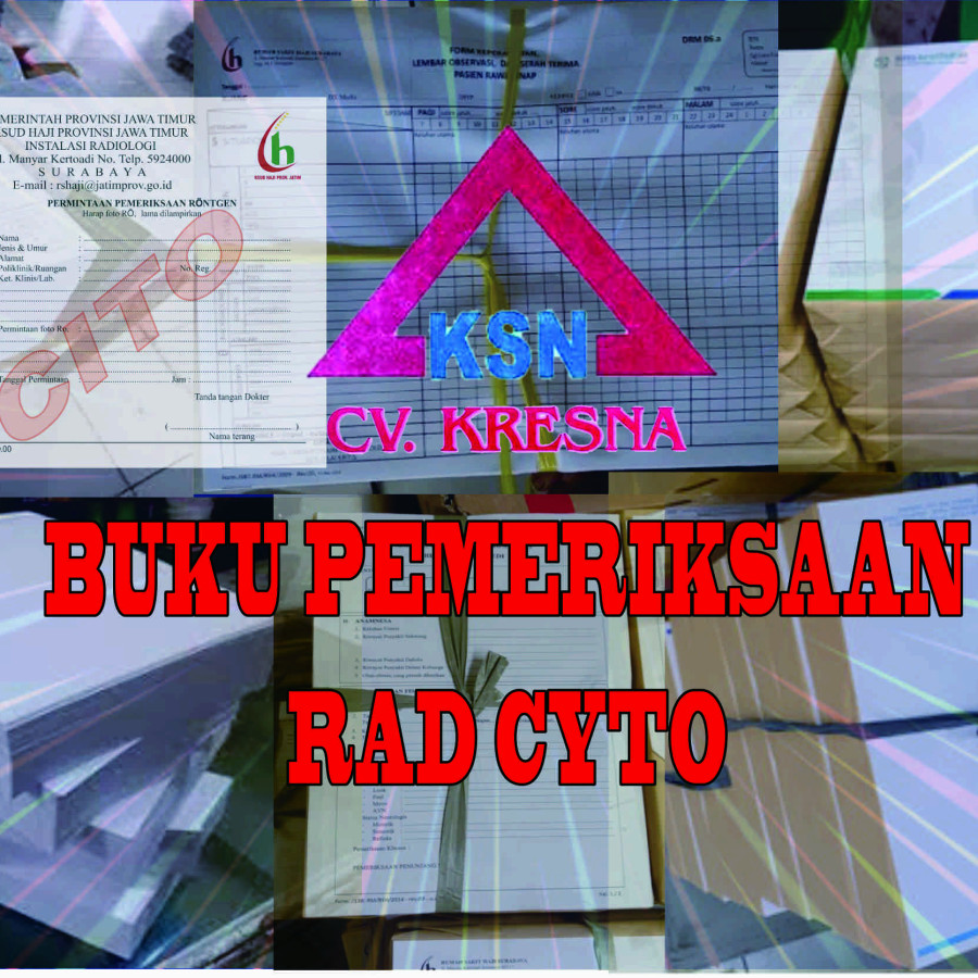 Buku Pemeriksaan Rad Cyto /NCR