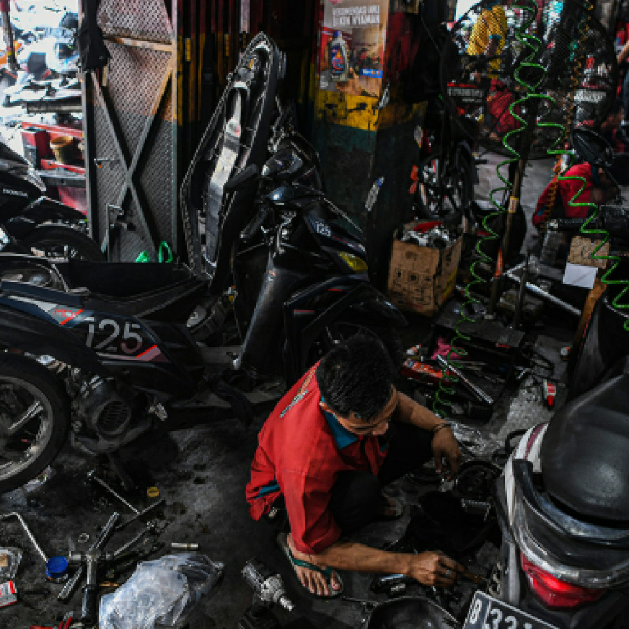 Paket Service Kendaraan Roda 2 - depan