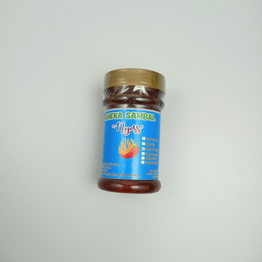 Aneka sambel merk "NYOSS" - depan