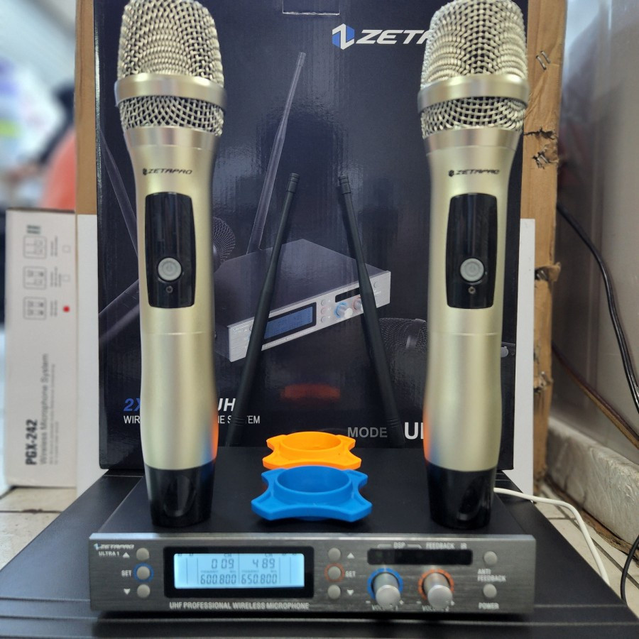 Mic Wireless UHF, 190 Channel, Anti-Feedback