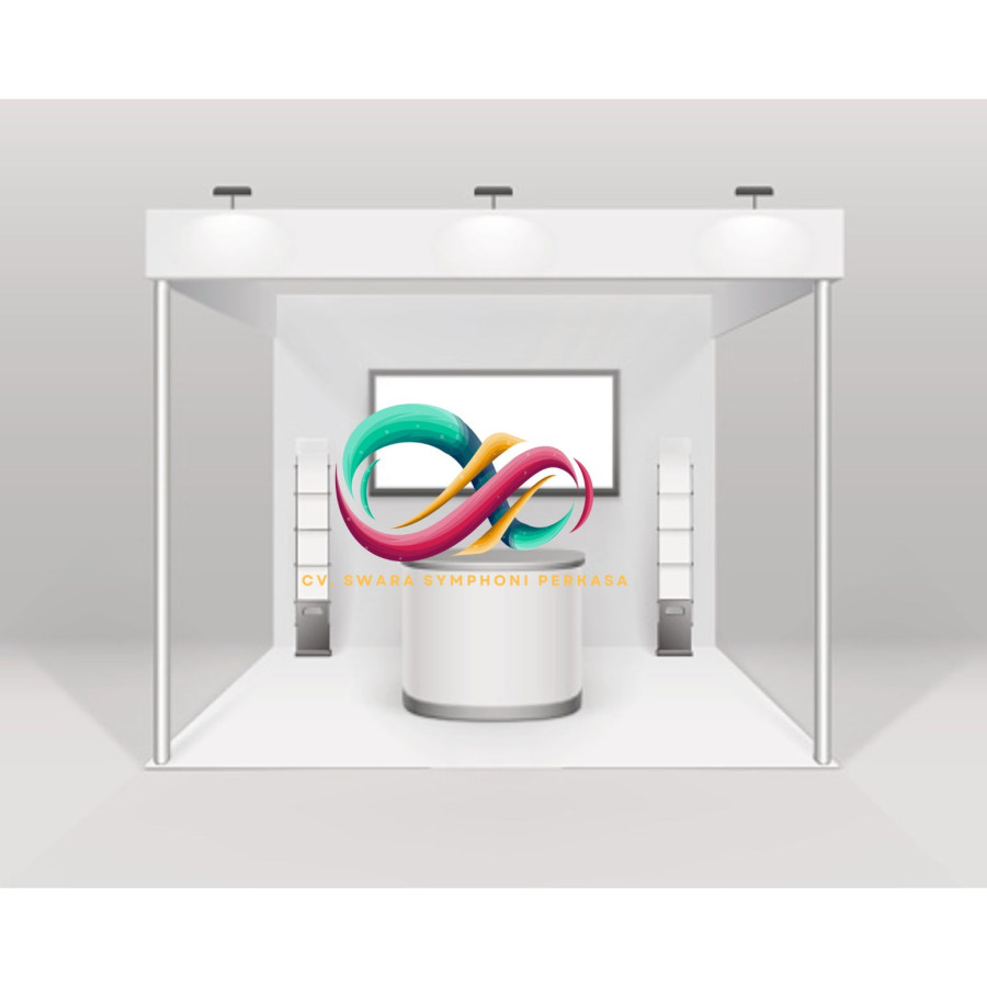 Sewa Stand Pameran ( 2m x 1,5m ) - depan