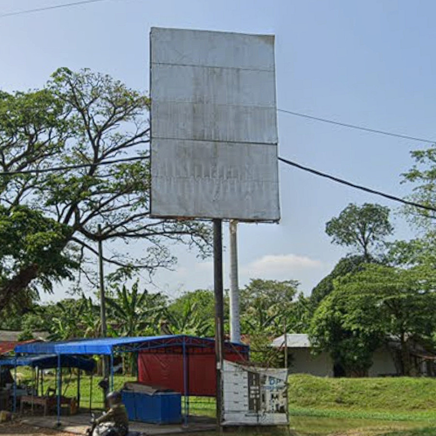 Perbaikan Baliho Papan  Informasi Jalan Brati Kabupaten Grobogan - samping