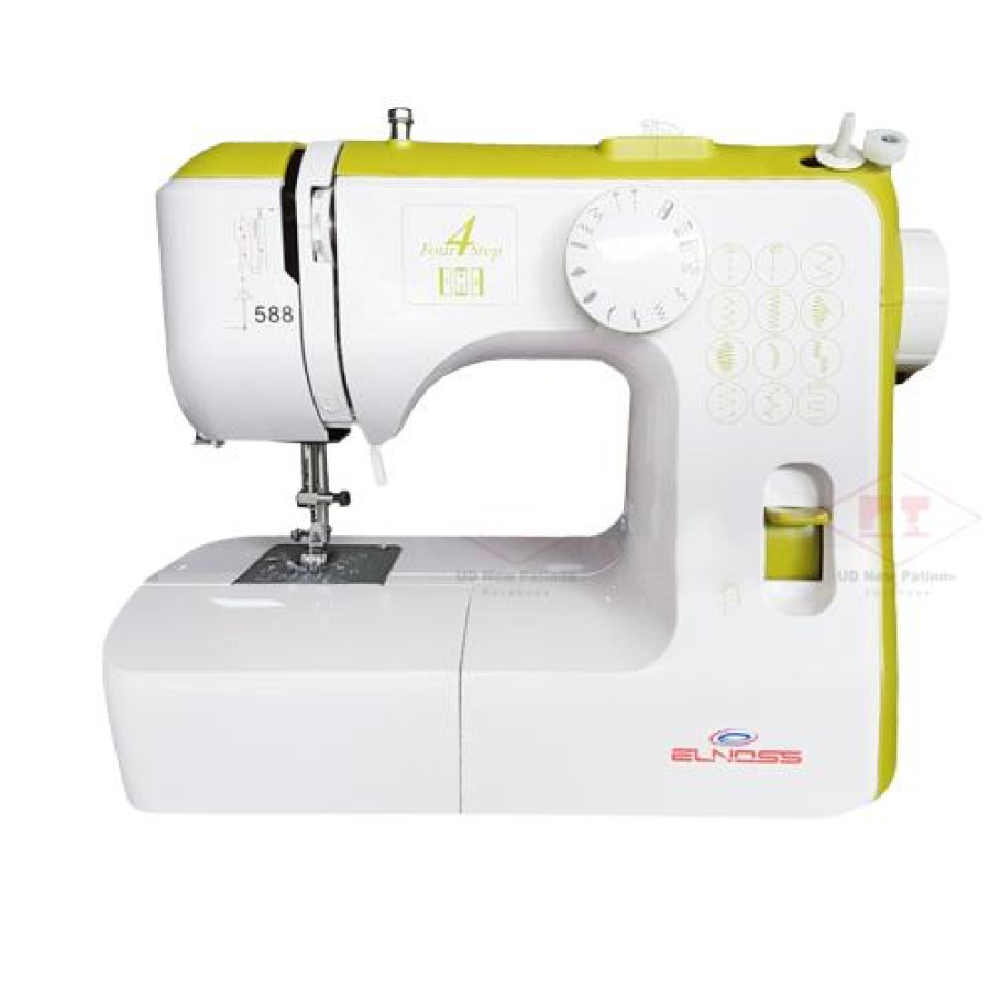 Mesin Jahit Portable Elnoss 588 - samping