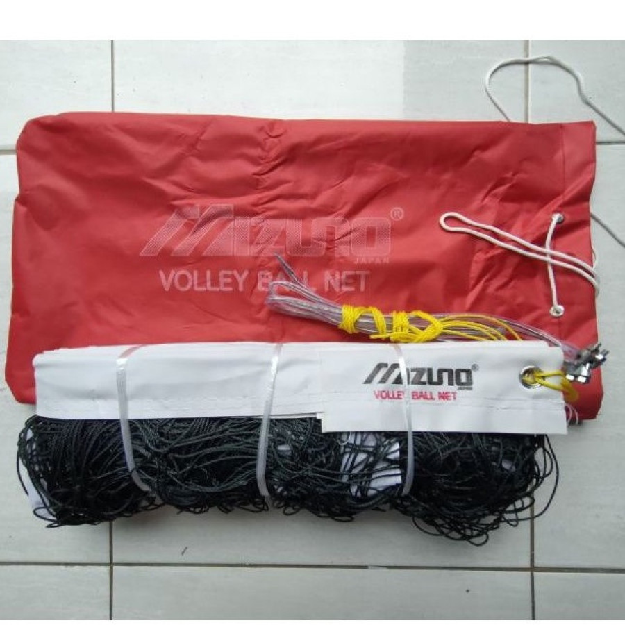 Net Voli MAZUNO Bahan Kawat Sling Baja, Uk. 200 x 980 Cm
