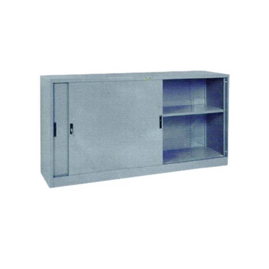 Lemari Besi 1/2 Tinggi Sliding (p 200, l 45, t 100)