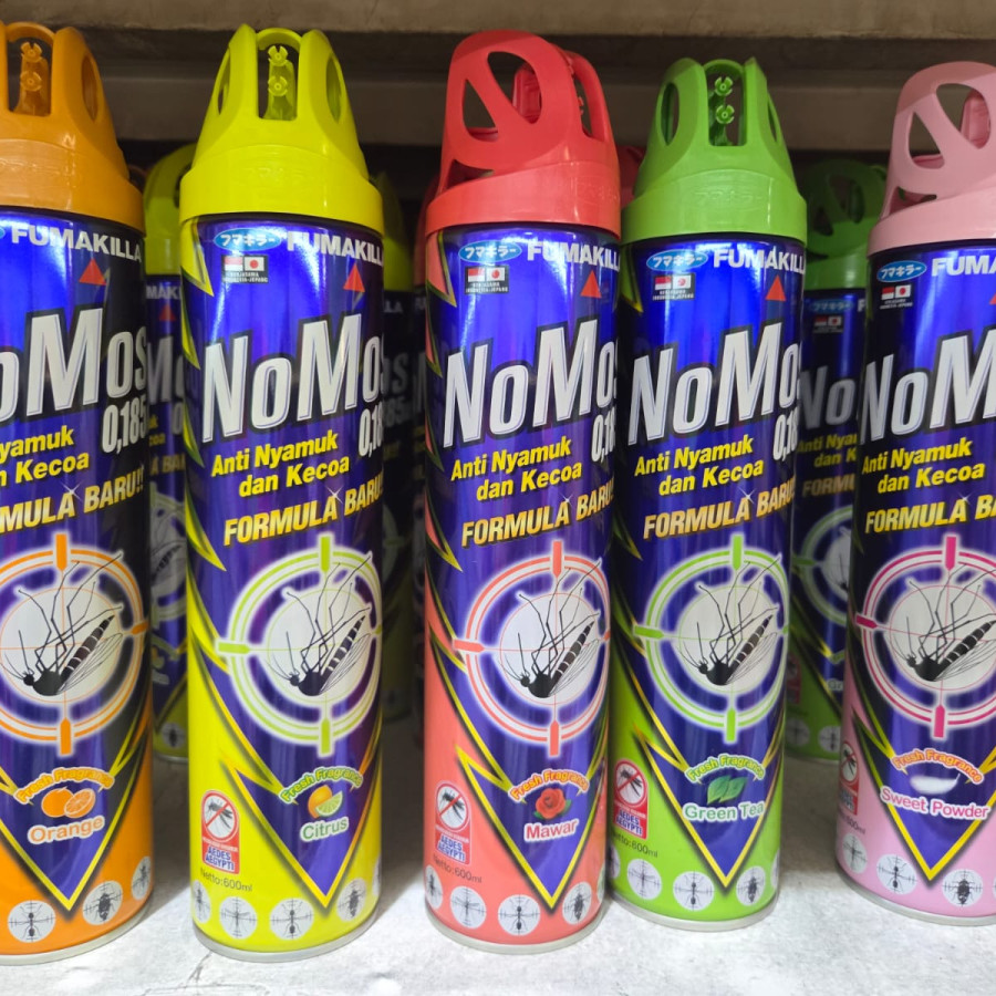 PEMBASMI SERANGGA AEROSOL MERK NOMOS/HITS/BAYGON