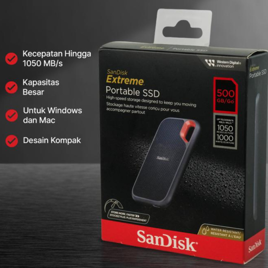 SanDisk SSD Portable Extreme E61 480GB