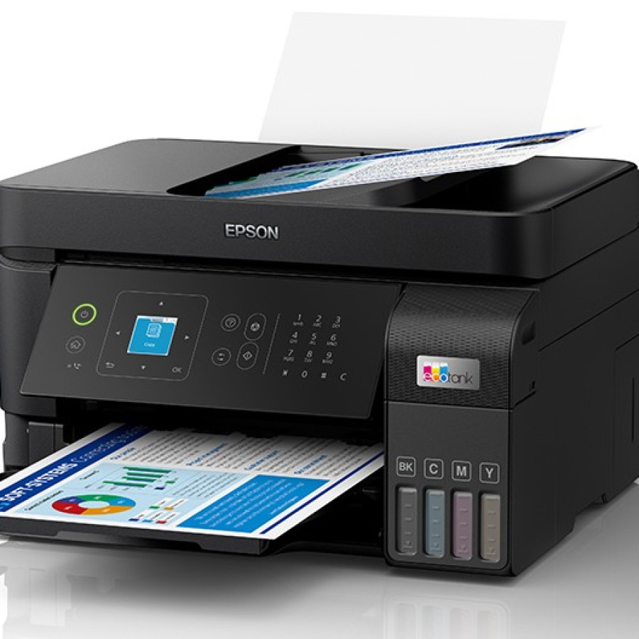 PRINTER INK TANK ALL-IN-ONE EPSON L5590 ADF - depan
