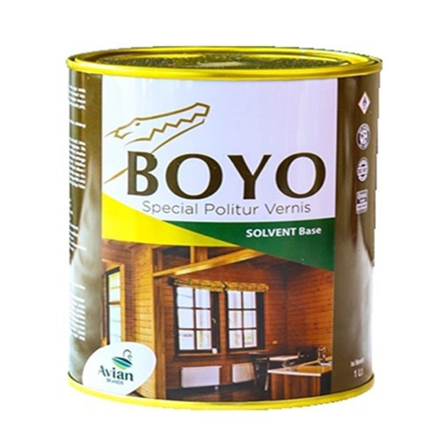 Cat Finishing Kayu Warna transparan - utama