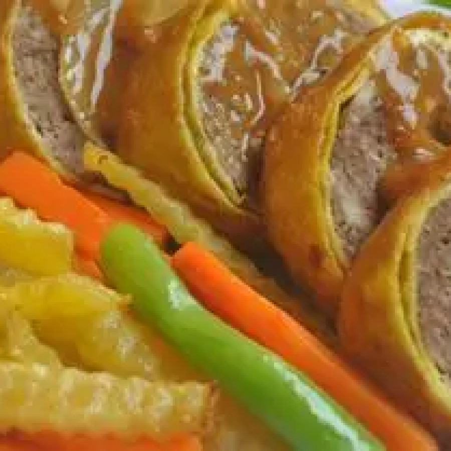 menu prasmanan - samping