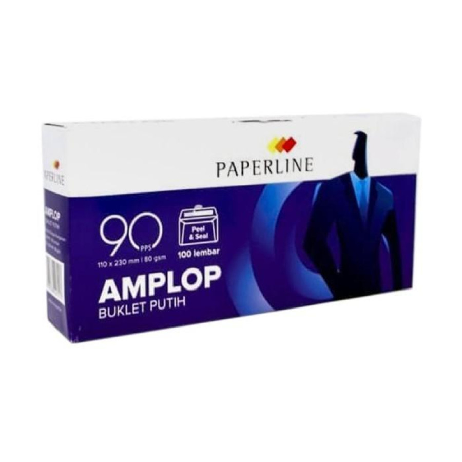 Amplop Putih No 90 Merk Paperline ( Isi 100 lembar )