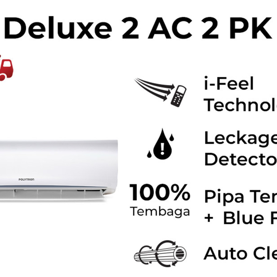AC Polytron Split 2 PK - depan