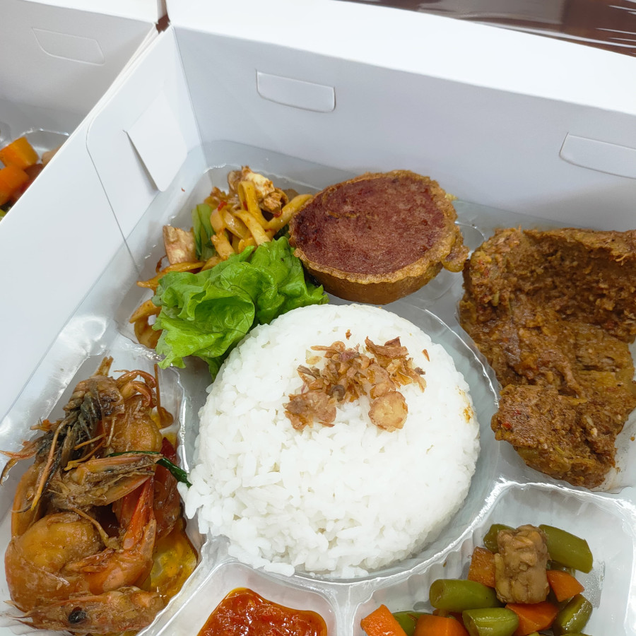 Nasi Kotak 40.000 Lumintu Catering - samping