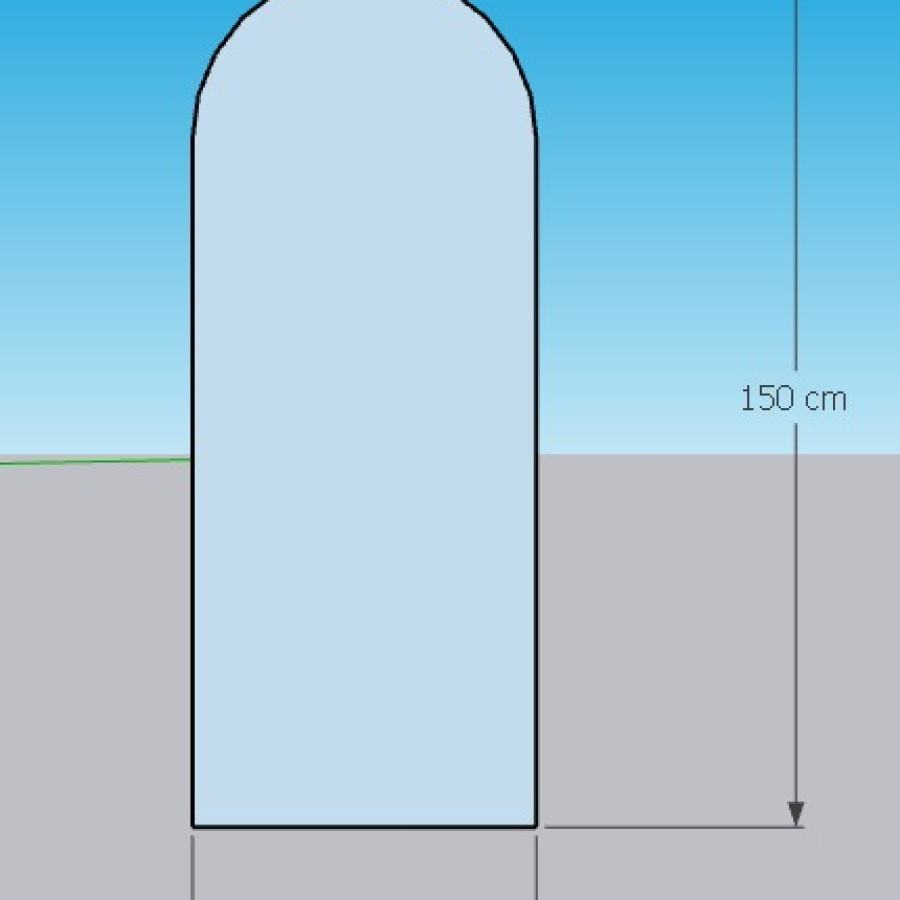 KACA CERMIN BEVEL - depan