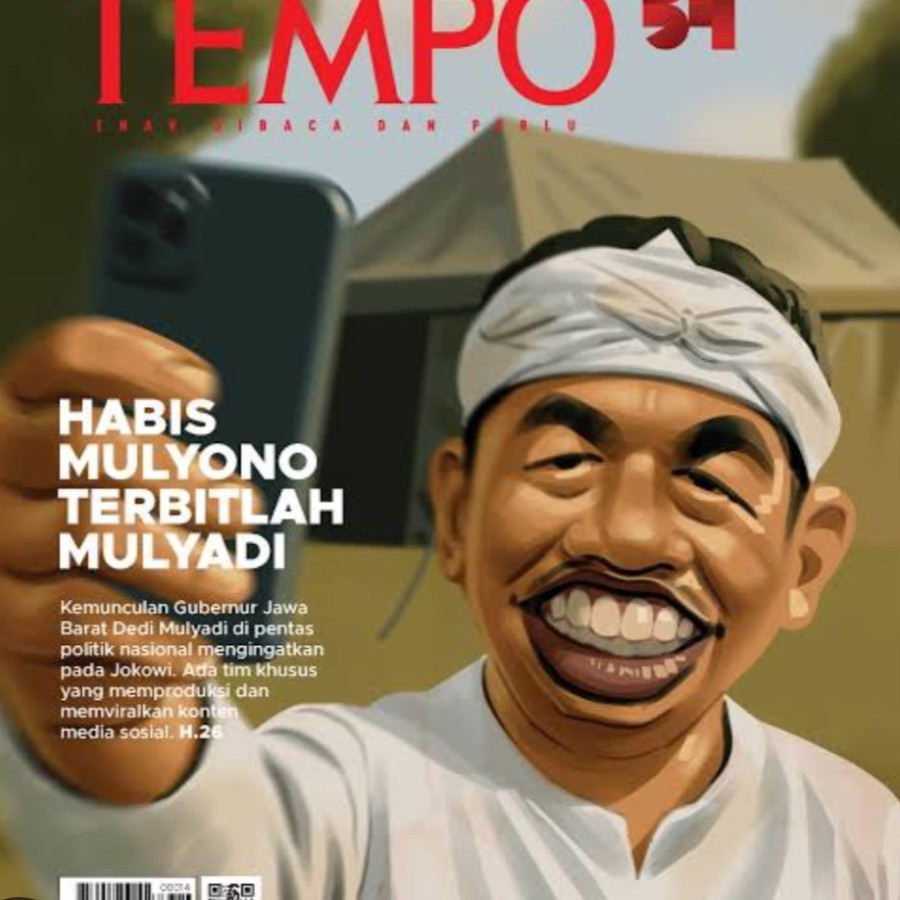 Majalah tempo - samping