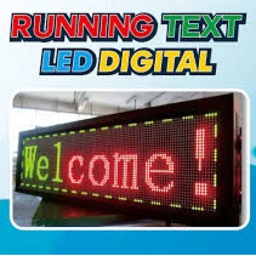 Running Text - detail