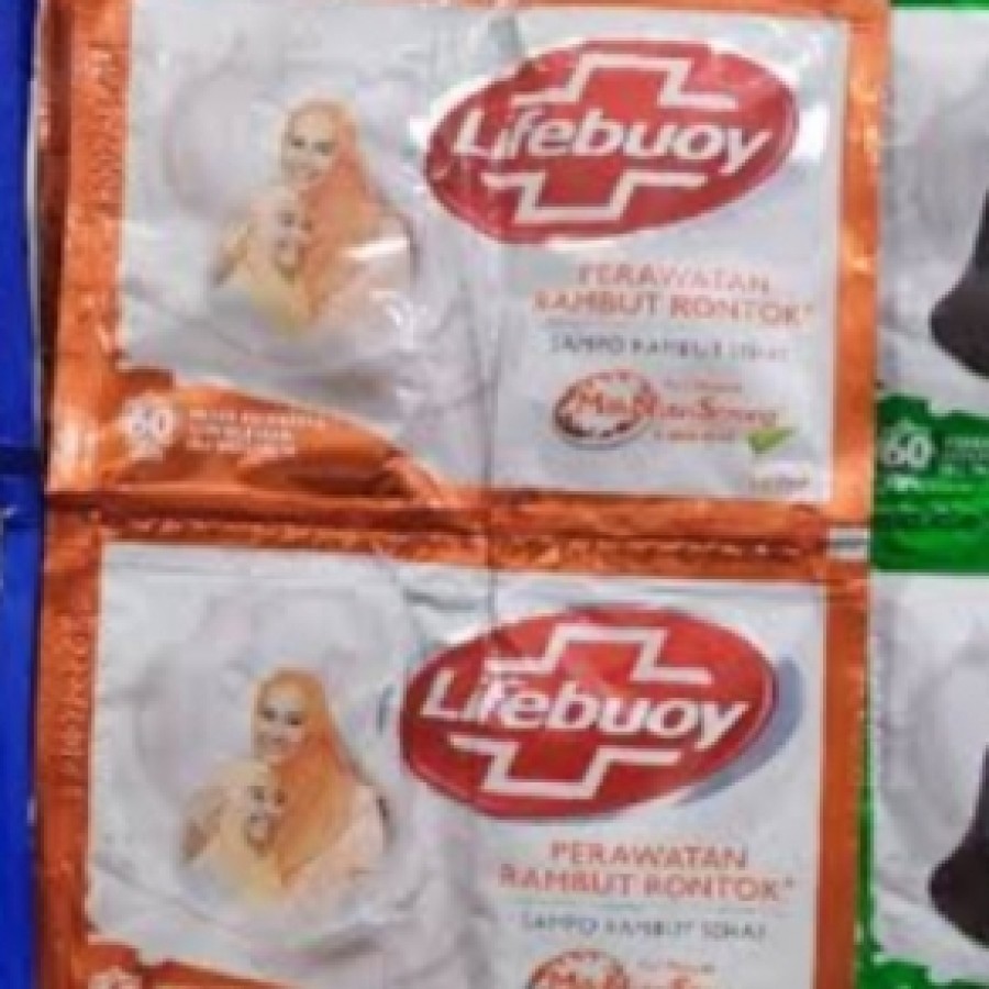 Shampo sachet Lifebuoy