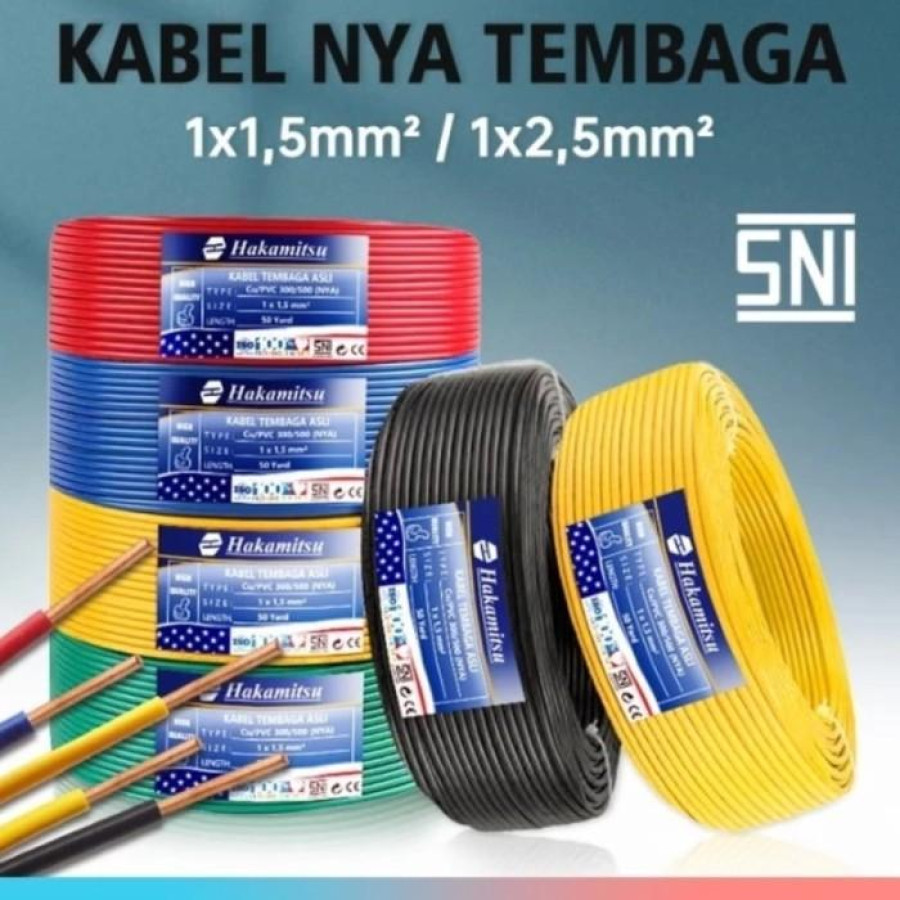 Kabel NYA 1x2.5mm 50y - detail