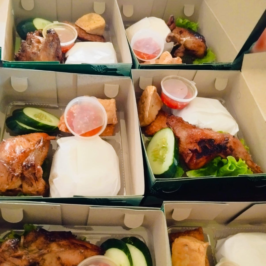 Nasi box Dapur Melati - detail