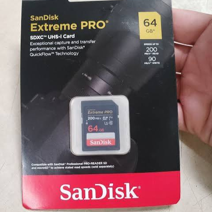 Memory Card 64 GB - samping