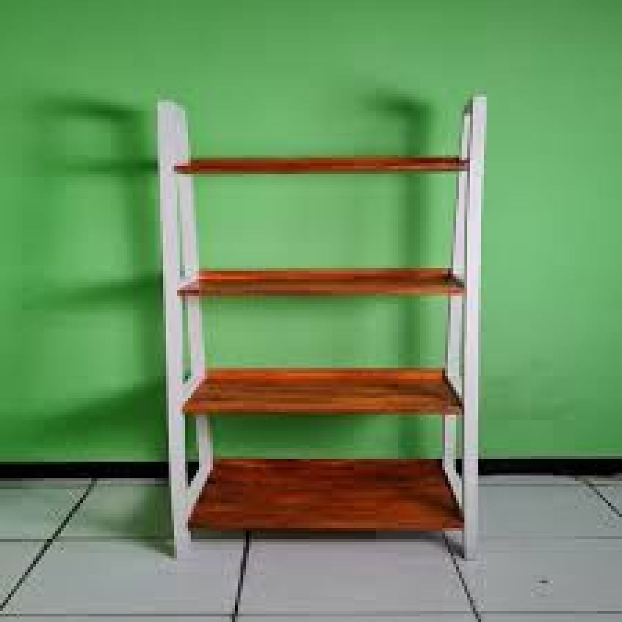 Rak Display - Rangka Besi Dan Kayu Tinggi 160Cm