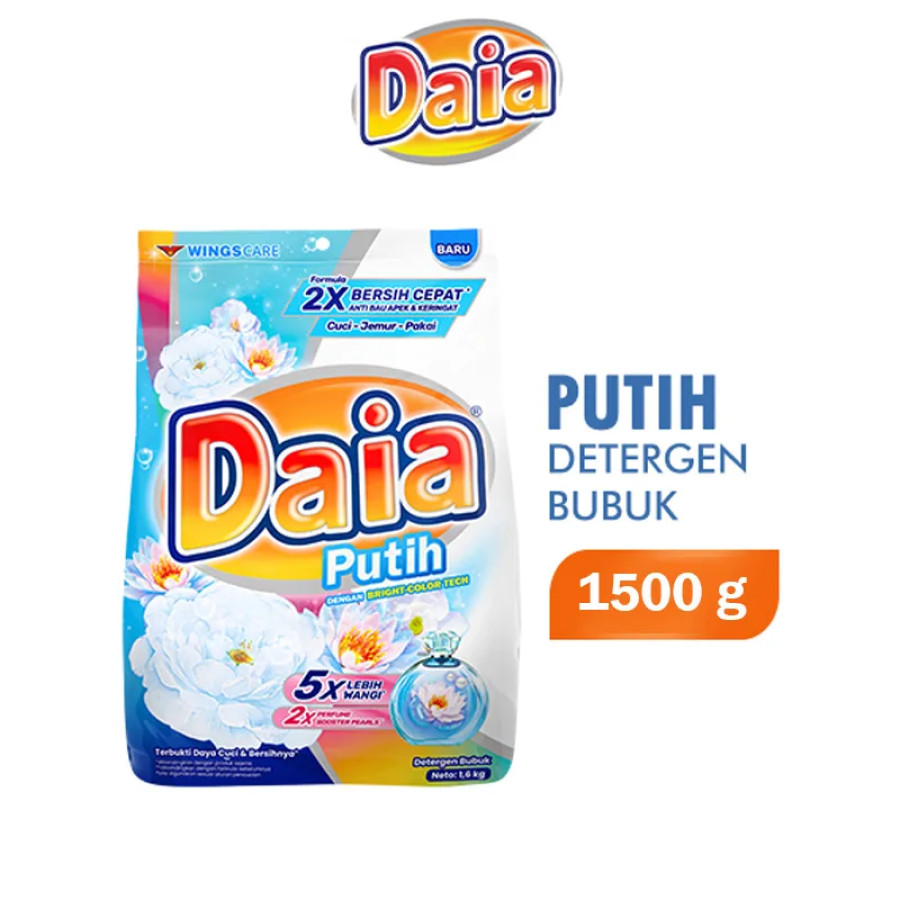 Daia Detergen Bubuk + Softener All Varians 1,5kg - detail