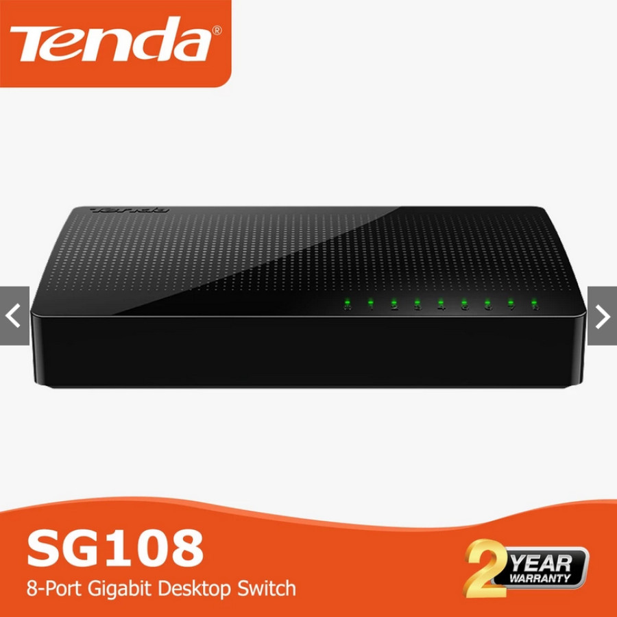 Tenda SG108 8-Port Gigabit Desktop Switch