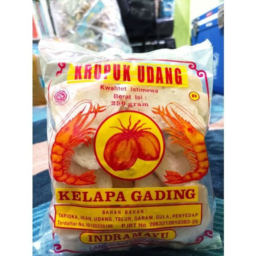 Kerupuk Udang Merk KELAPA GADING - depan