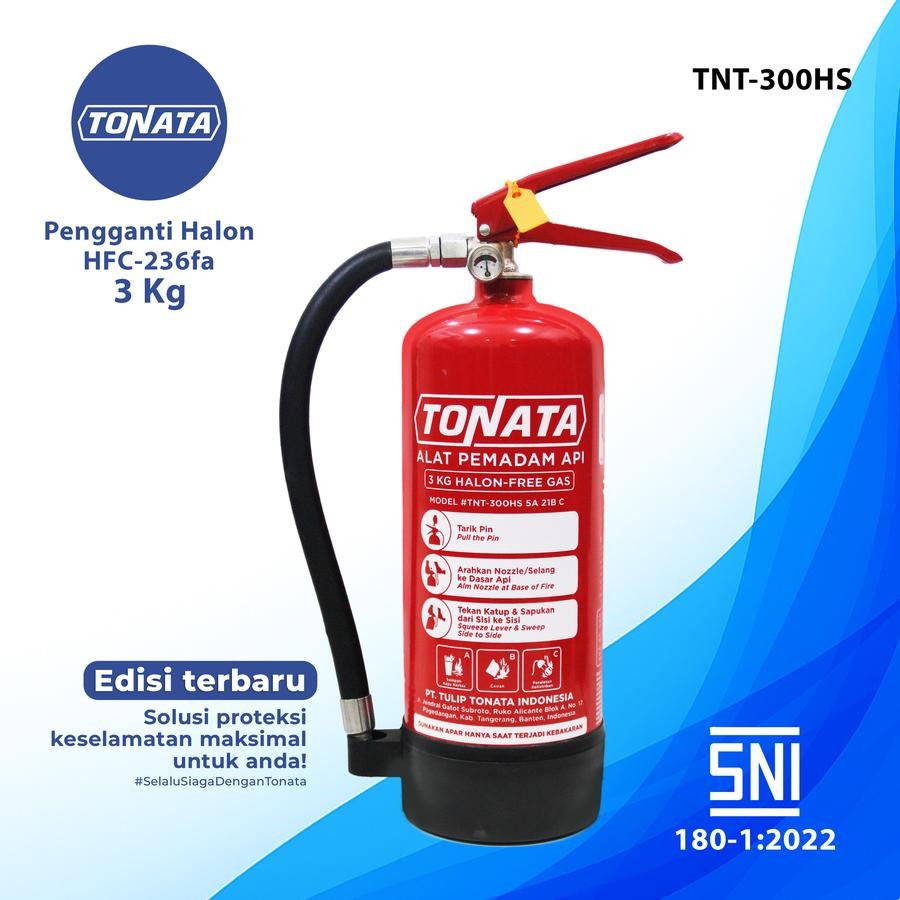TONATA APAR 3 kg Clean Agent Eco Liquid Gas