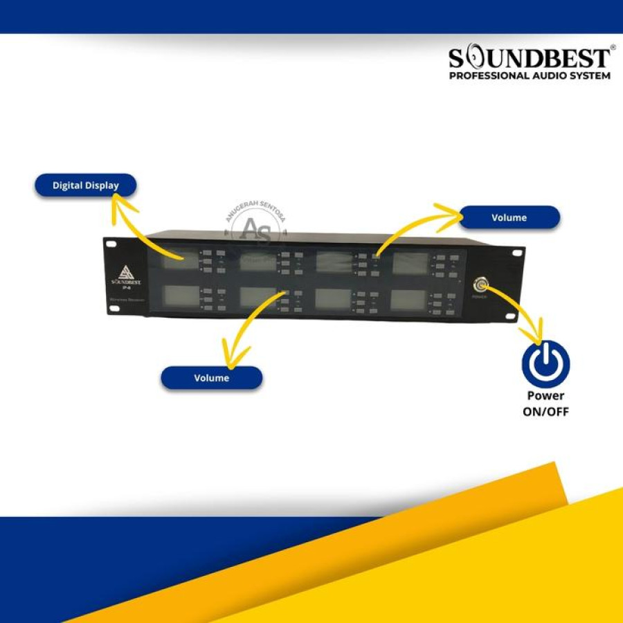 MIC WIRELLES SOUNDBEST IP8 - samping