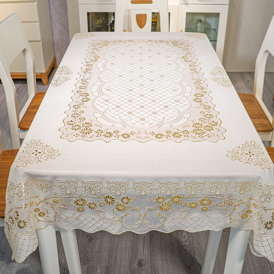 Taplak Meja uk 80 x 80 cm - depan