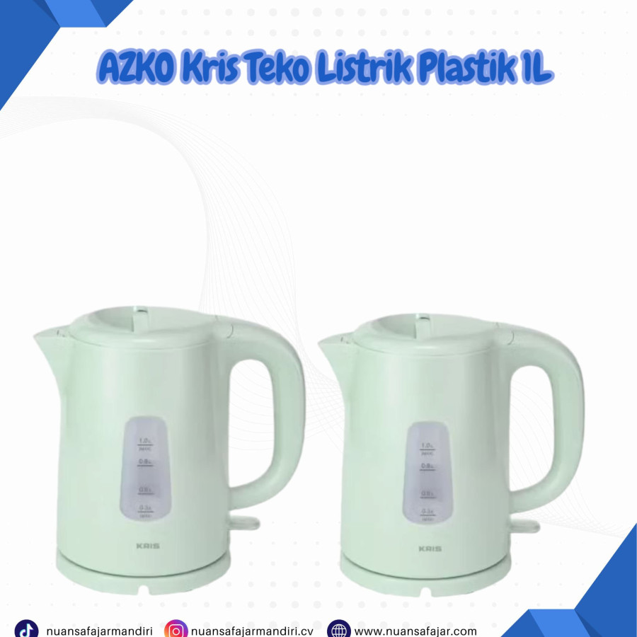 AZKO KRIS TEKO LISTRIK PLASTIK 1L