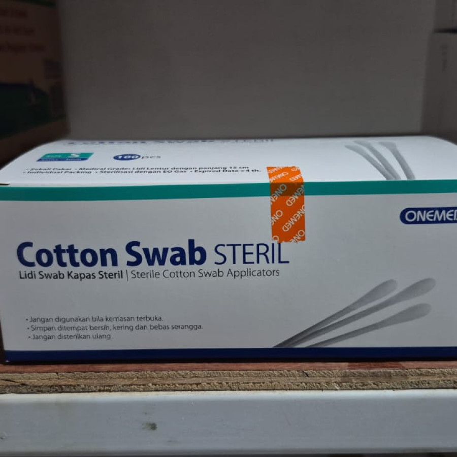 Cotton Swab Steril L Onemed