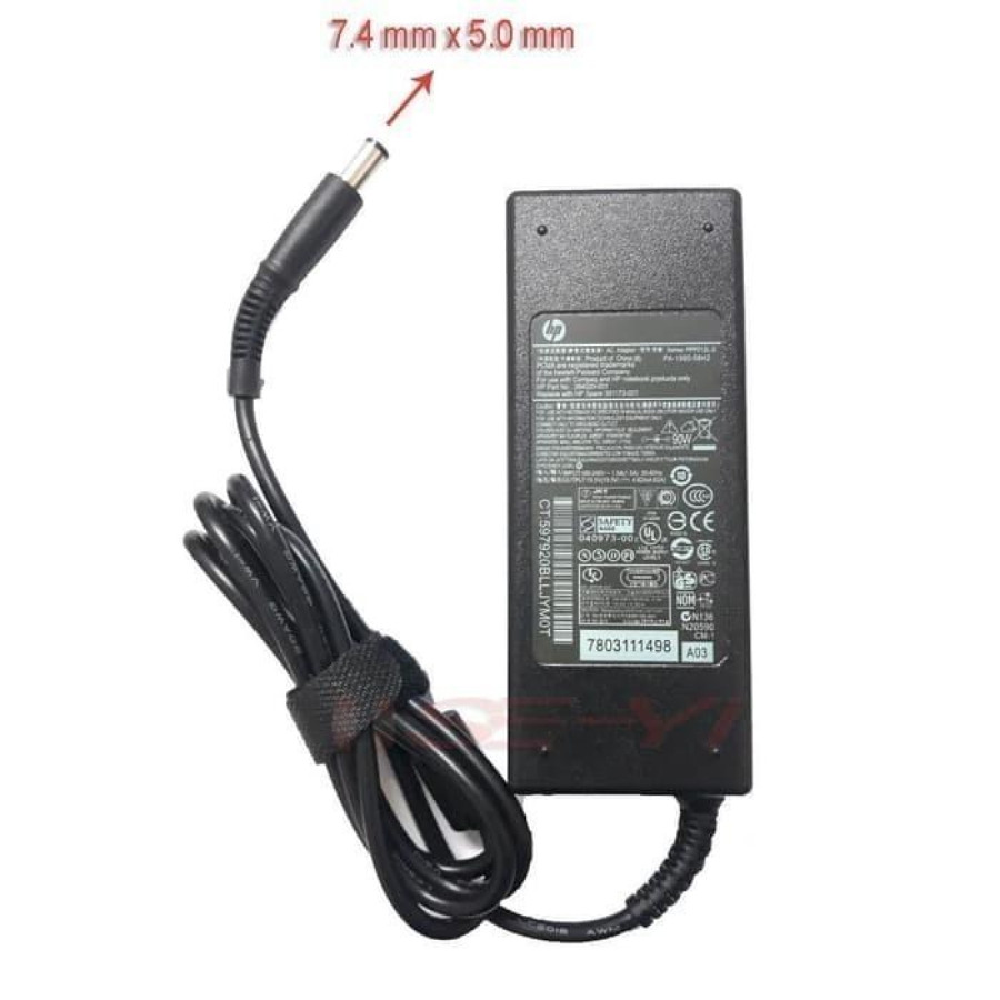 Adaptor HP ALL IN ONE 19V 4.4A (7.4X5.0mm) - depan