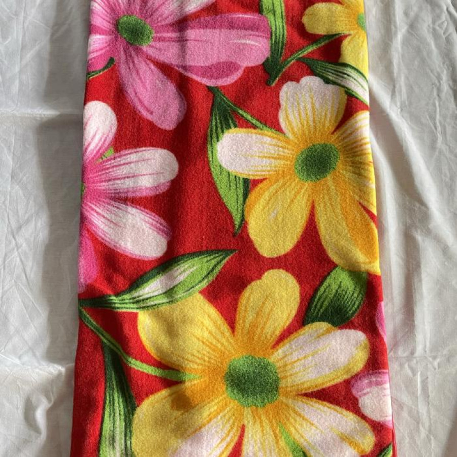 Selimut Motif Bunga - detail