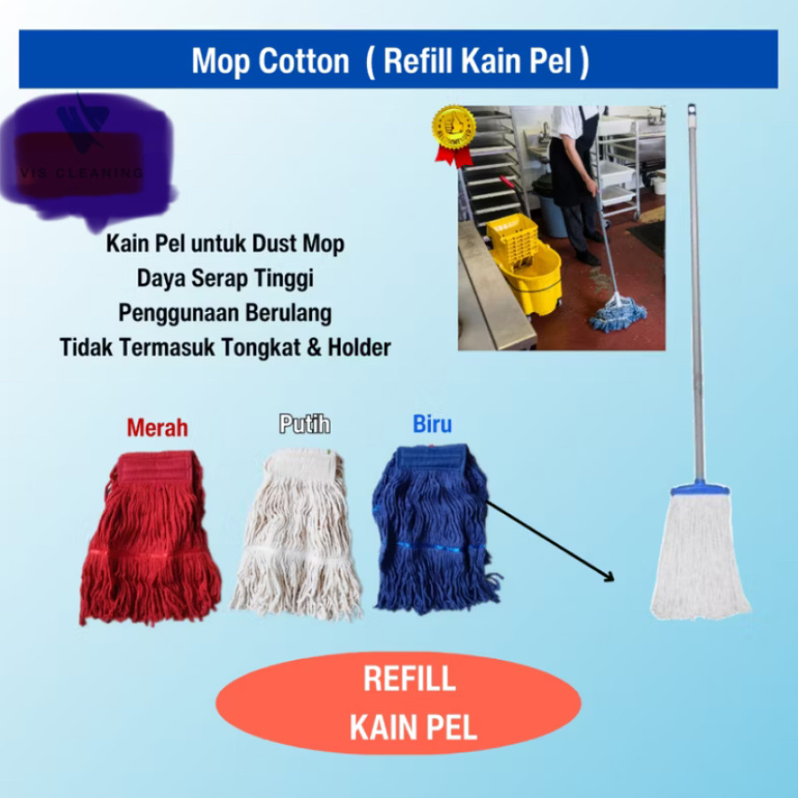 Refill Kain Mop pembersih lantai