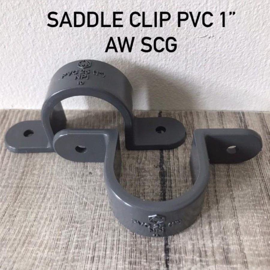 Klem pipa PVC 1 inch