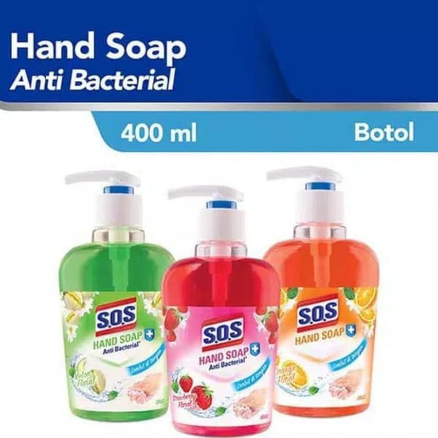 Sos Hand Soap sabun cuci tangan 400 ml