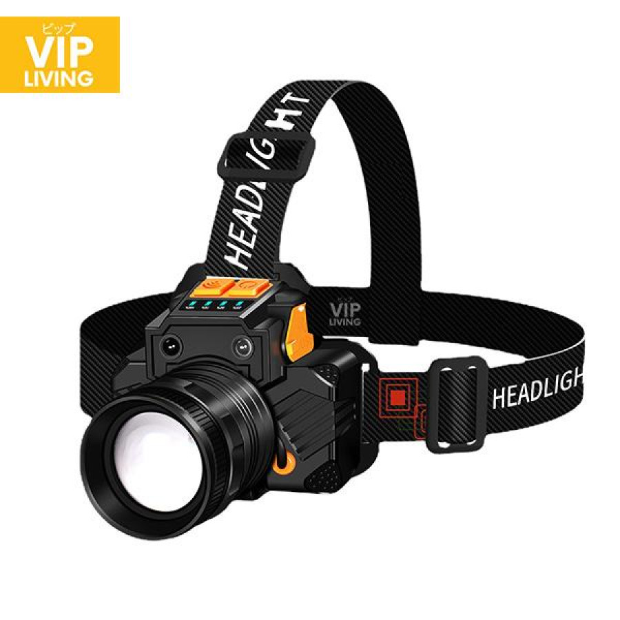 Headlamp Led Rechargeable Zoom - 2400mAh