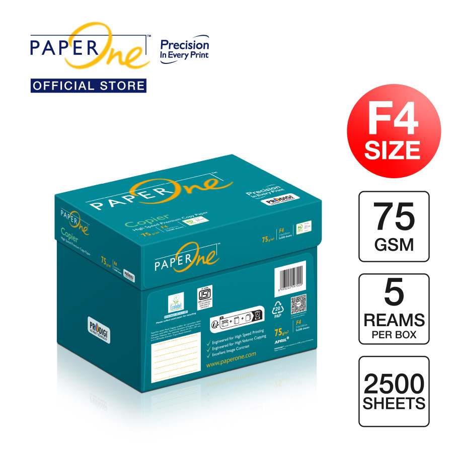 Paper One - Kertas HVS F4 70 gr (box)