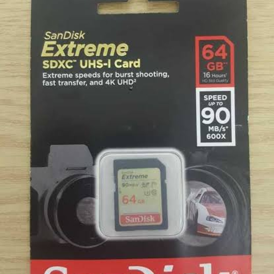 Memory Card 64 GB - depan