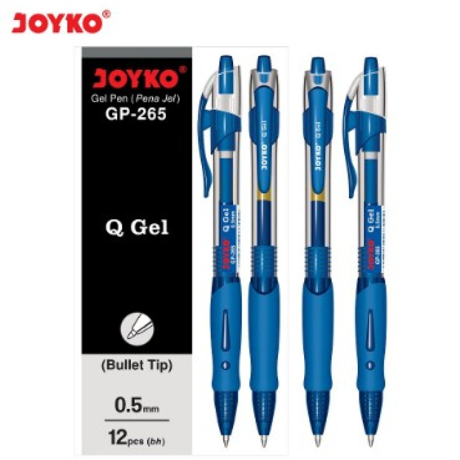 JOYKO GEL PEN Q GEL GP-265 BIRU