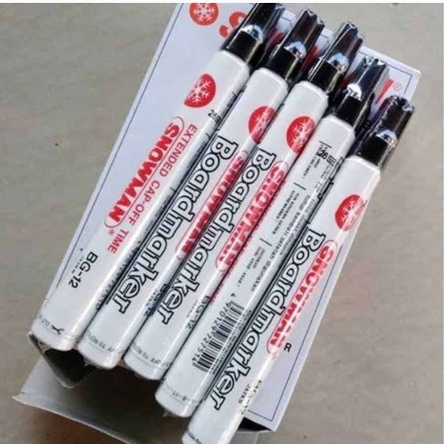 Spidol Besar SNOWMAN - BOARD MARKER BG-12