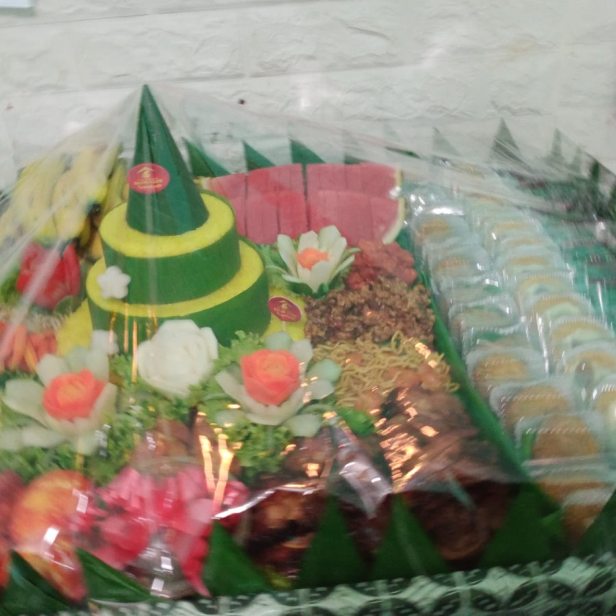 Nasi tumpeng premium - depan