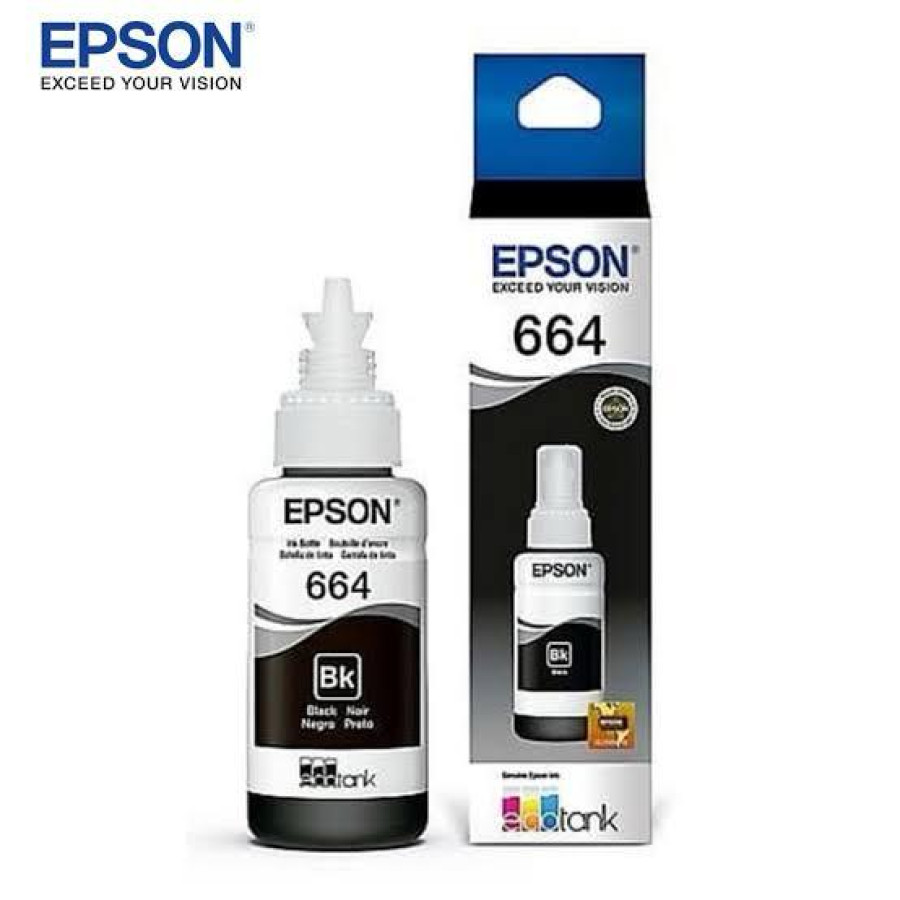 Tinta Printer Epson Original Hitam 664