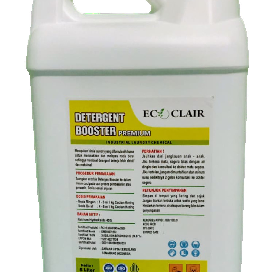 ECOCLAIR PREMIUM DETERGEN BOOSTER - utama