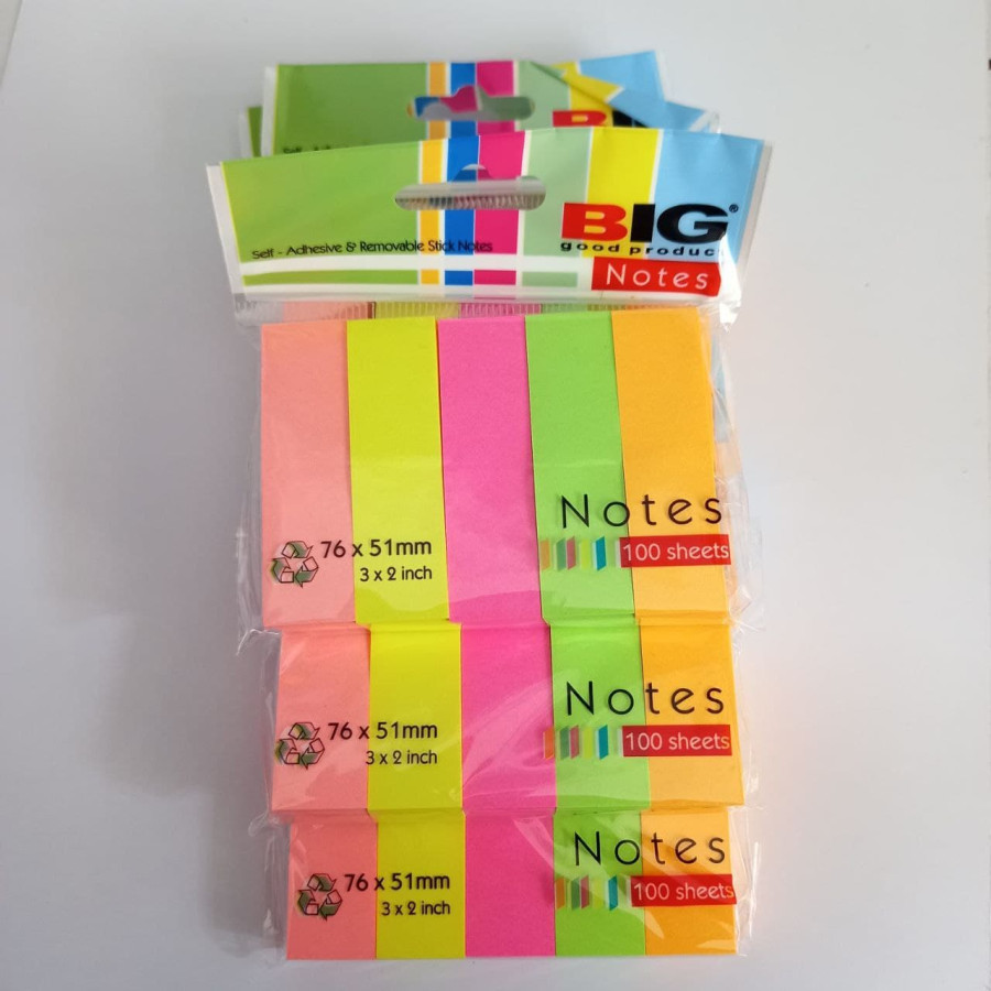 sticky notes kertas 5 Warna BIG