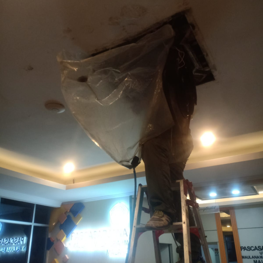 PERAWATAN AC CASSETE 5PK + ISI FREON - depan